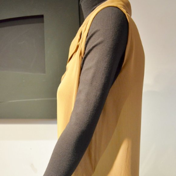 Vintage 80's Mark Eisen Swingy Tunique Vest - Picture 5 of 12